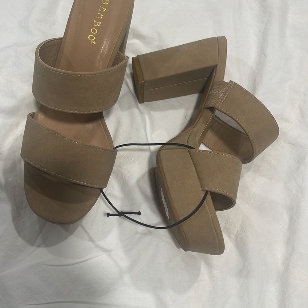 Strappy heels